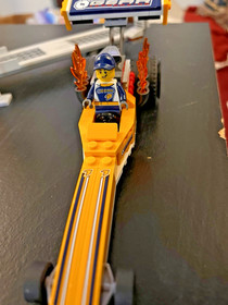 Lego City Great Vehicles Dragster Transporter: 60151 Nearly Complete - Retired 