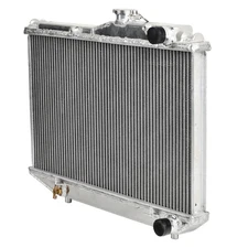 For 84-87 Toyota Corolla AE86 4AGE 1.6L Aluminum Core Performance Radiator 2 Row