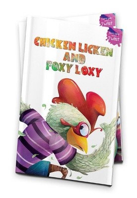 Chicken Licken and Foxy Loxy: Fairytale... by Farzana Sarup Paperback / softback
