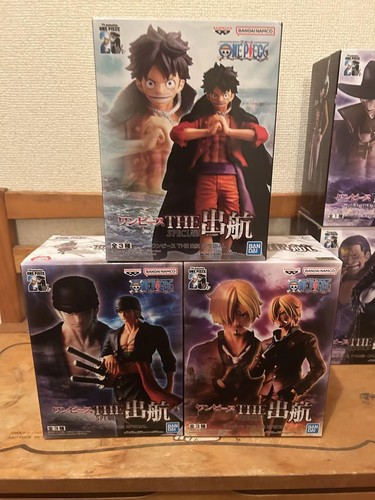 Juego de figuras One Piece The Departure 8 piezas Luffy Zoro Sanji nuevo - Imagen 3 de 4