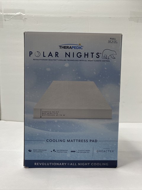 therapedic polar nights mattress topper