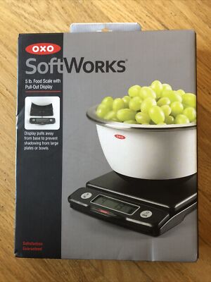 New!!Oxo Softworks 5Lb. food scale Very Good Condition With Box And Manual
