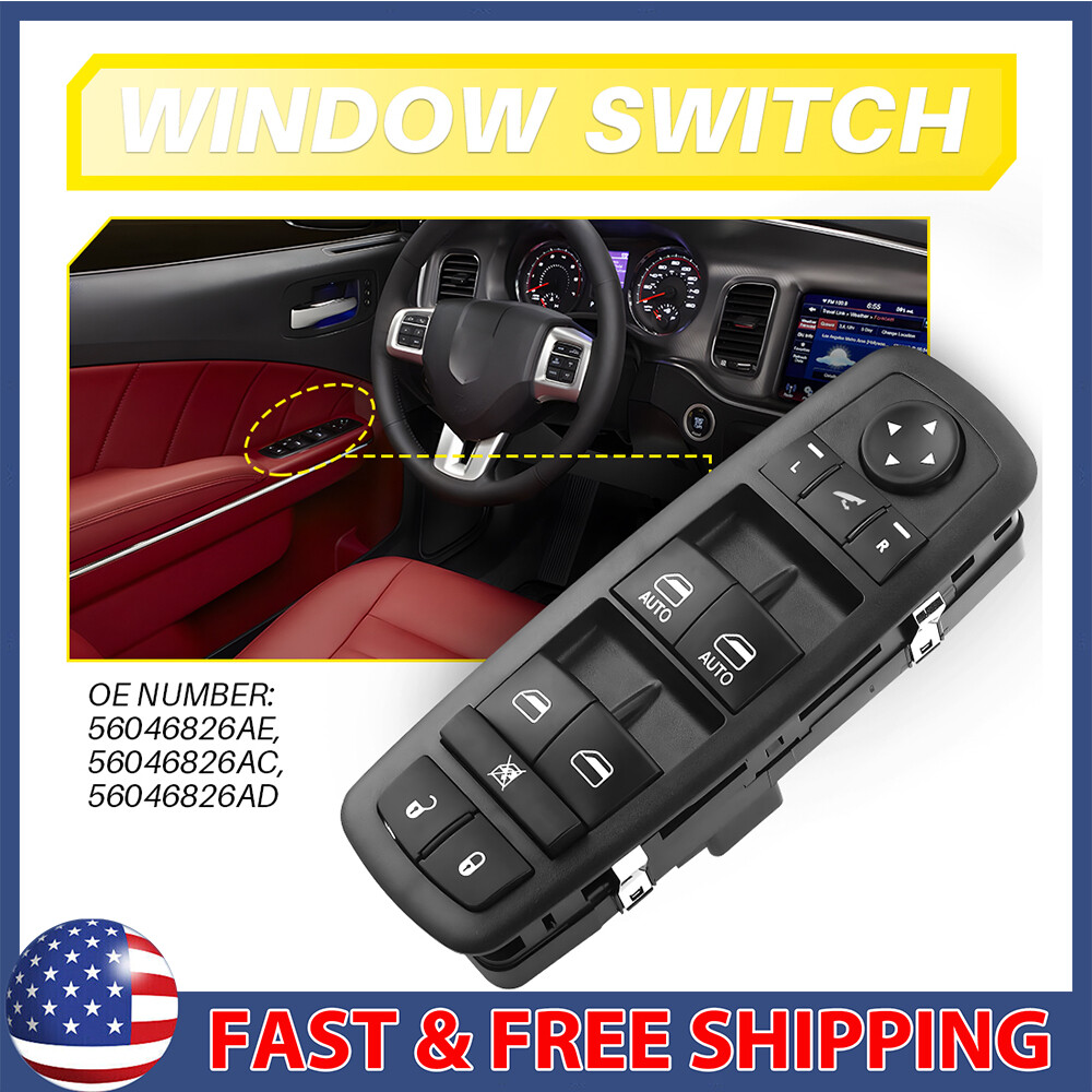 Master Window Switch For JOURNEY DODGE 2011-2012 56046826AE FL