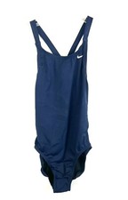 Nike Women  s Hydrastrong Blue Racerback One Piece Swimsuit Size 34