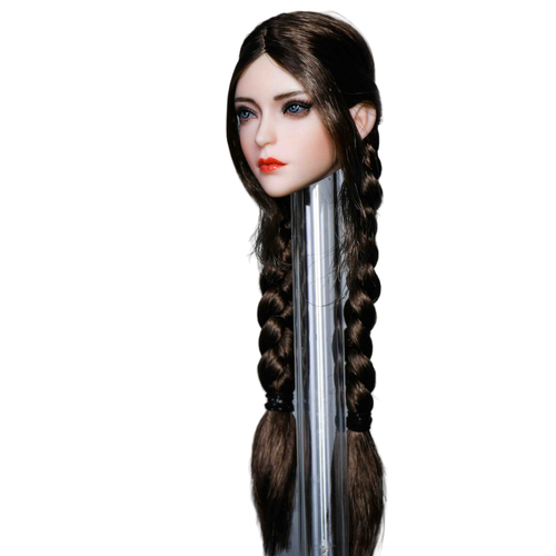 1/6 Scale Girl Head Sculpt Carved For 12