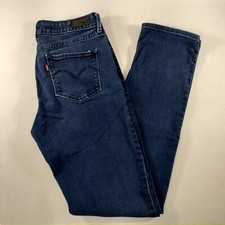 Levis Demi Curve Slim Leg Classic Rise Blue Denim Jeans Women Size 28