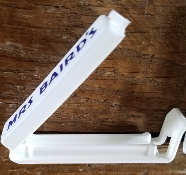 ORIGINAL Mrs Baird's Bread Bag Clips Set of 5 RARE Cool Handy Easy eBay