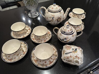Zsolnay Hungary set of 16 Tea set | eBay