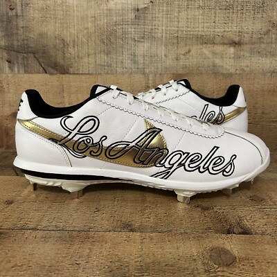 Mens Size 11 Nike Lunar Cortez 2022 All Star CV5565-101 Baseball Cleats LA Nike Lunar Cortez 2022 All Star Los Angeles Baseball Cleats  main image 2