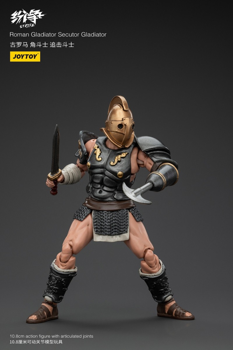 1/18 JOY TOYS JT00690 Roman Gladiator Secutor Gladiator For 3.75