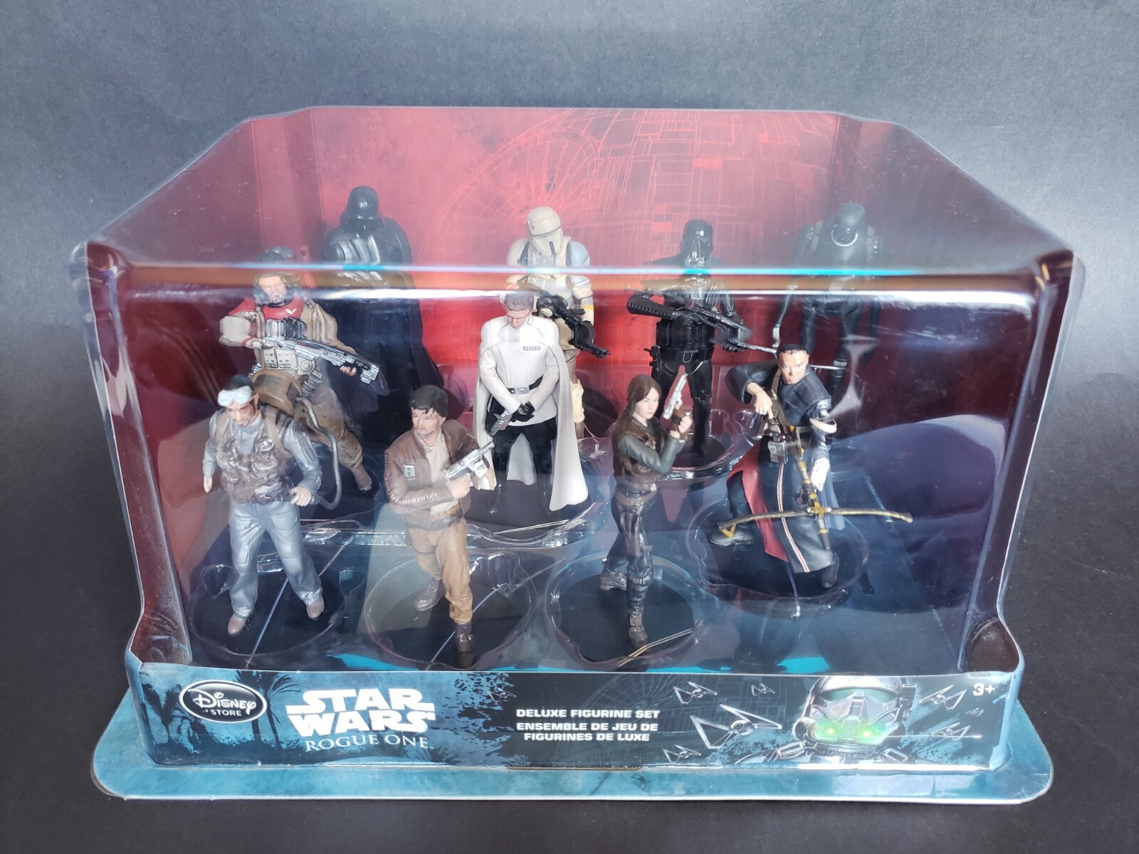 Star Wars Rogue One 10 Piece Figurine Set Disney Store Exclusive NIB