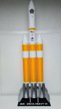 NEW! Delta IV Heavy ULA Model Rocket 1:144 Scale 500mm NROL-82 KIT Pre-Build