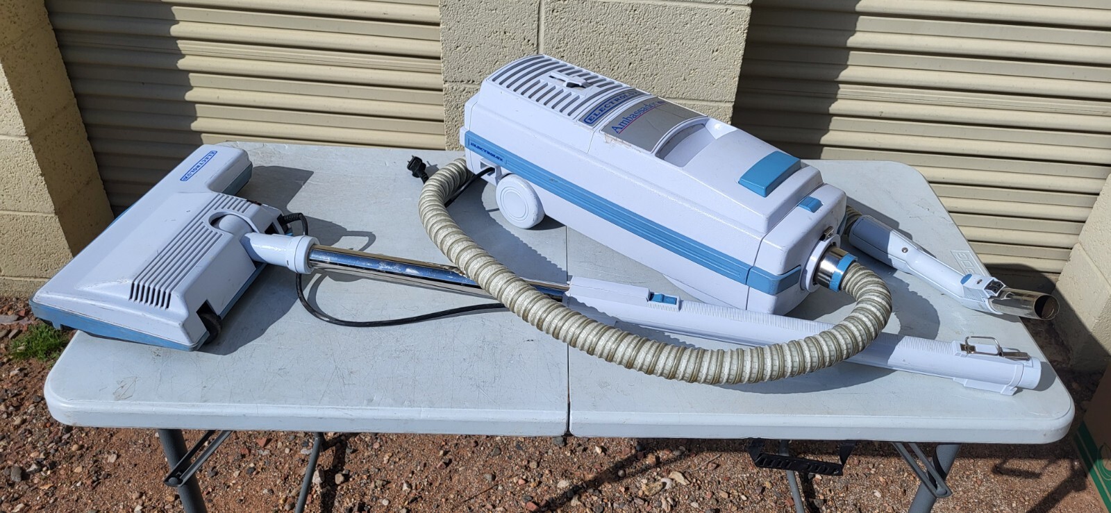 Electrolux Ambassador Vacuum with Power Tool Hose Wands . eBay