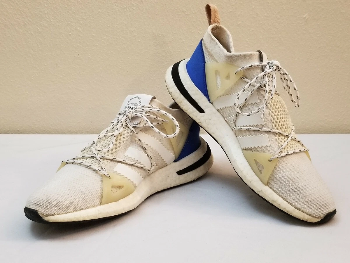 Womens Sz 7.5 Adidas Arkyn Running Shoes Sneakers Cloud White Ash