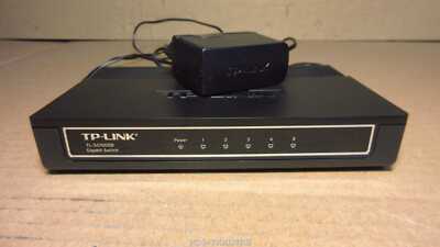 TP-Link TL-SG1005D V5..0 Gigabit 5-Port LAN Unmanaged Desktop Switch INCL PSU