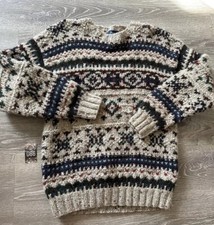 Woolrich Sweater Wool Pullover Made In The USA Size Large Men  s Vintage