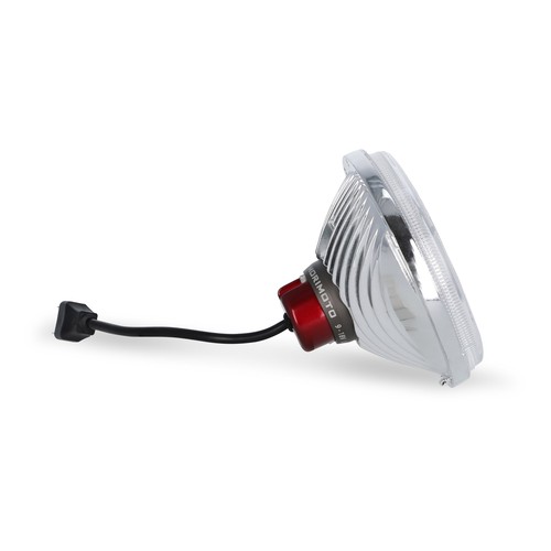 HOLLEY RETROBRIGHT LED HEADLIGHT 5.75" ROUND- MODERN WHITE (5700K) LFRB145 - Picture 8 of 12