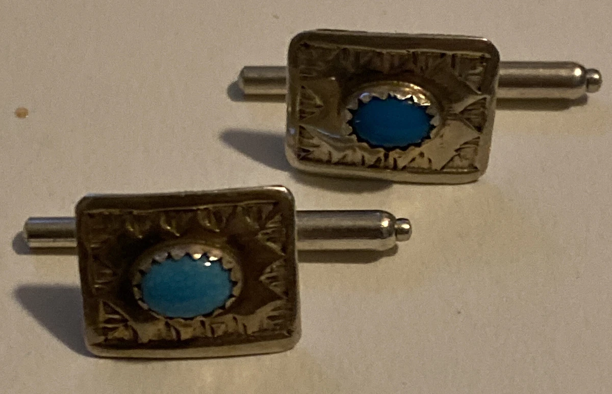 Sterling silver store tuxedo studs