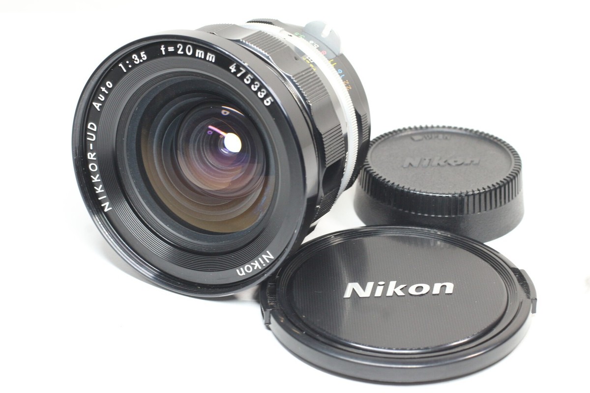 Nikon ニコン NIKKOR-UD Auto 20mm f/3.5 Nikon Nikkor-UD Auto 20mm F/3.5 MF Wide Angle Lens From