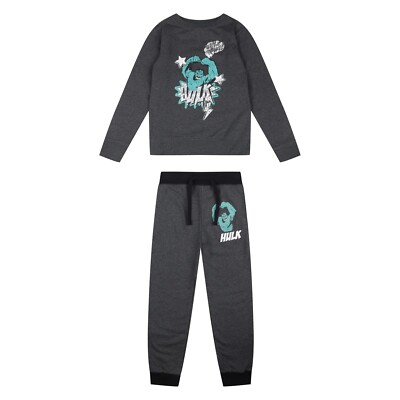 Jungen Jogging Set Superheld Trainingsanzug Fleece 2-teiliges Outfit 7 bis 11 Jahre