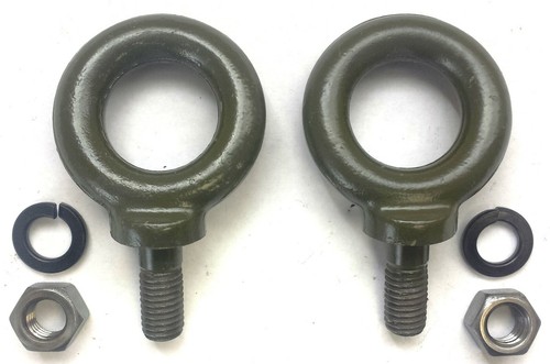 WWII willys MB ✅(A6393-MB) Set of Pintle Hook Eye Bolts, QT2, JMP - Bild 5 von 8