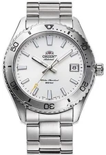 Orient RA-AC0Q03S Men's Mako 40 Silver Band Automatic Watch