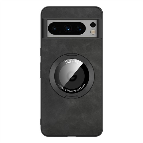 For Google Pixel 9 8 Pro PU Leather Magnetic Ring Stand Shockproof Phone Case - Picture 11 of 15
