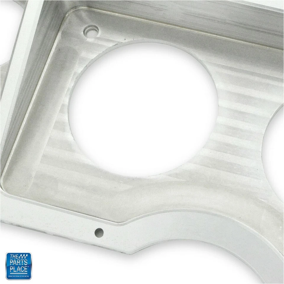 Chevrolet Nova 1969-1974 Custom Billet tablero de aluminio calibre redondo inserto CNC Foto 2 de 2