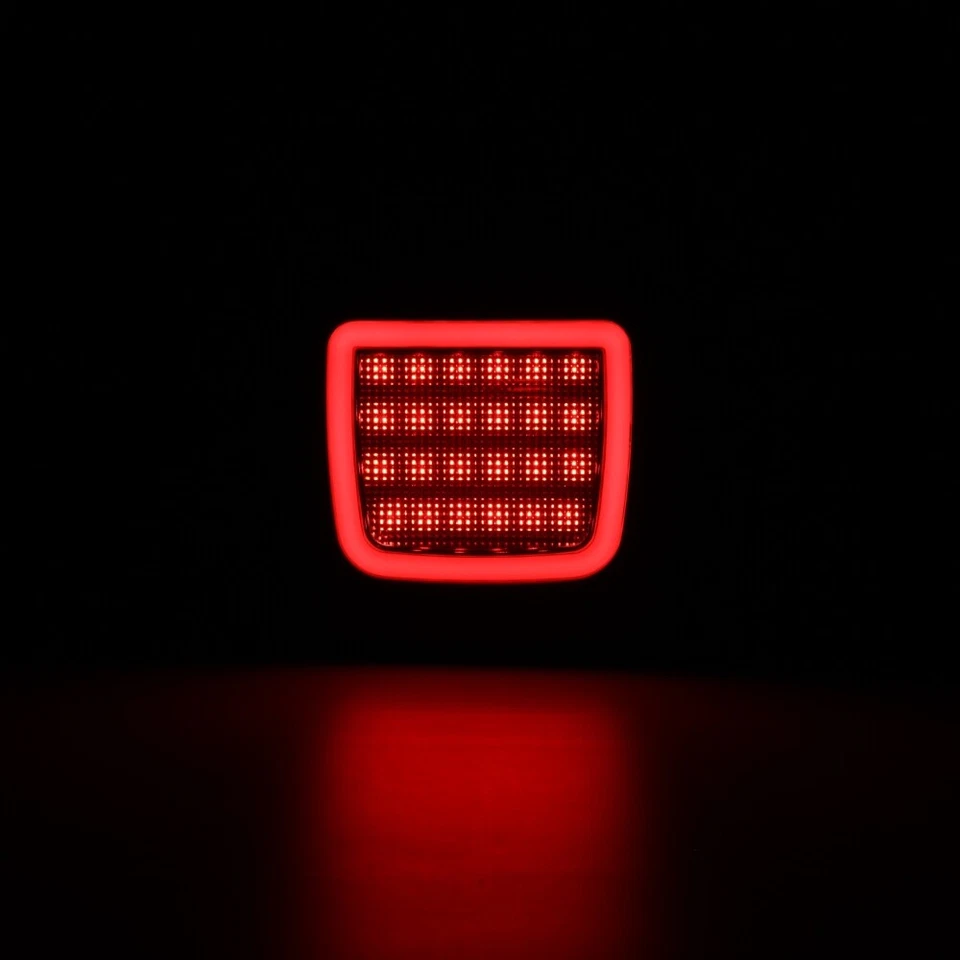 Luces traseras LED LED de freno reversa para Jeep Wrangler TJ YJ CJ Foto 3 de 4