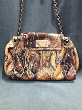 Marc Jacobs Mae Python & Sequins Antique Rose Ladies Shoulder Bag