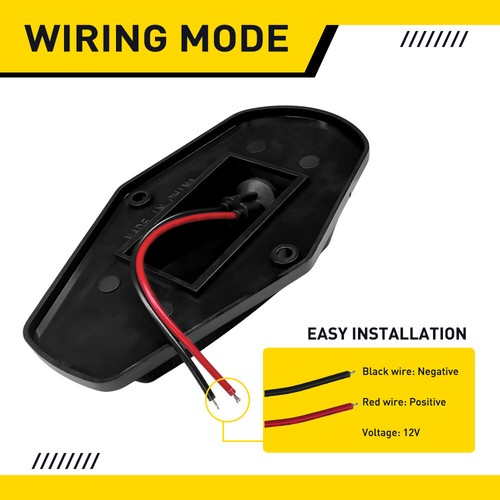 Amber Car Cab Roof Running Marker Light Set Fit Ford 1973-1997 F-150 F-250 F-350 - 第 5/11 張圖片