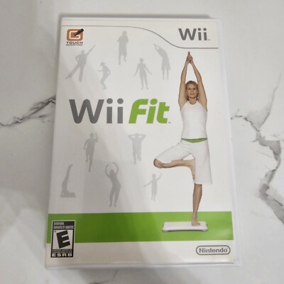 Nintendo Wii Balance Board With Wii Fit Game, Tested and