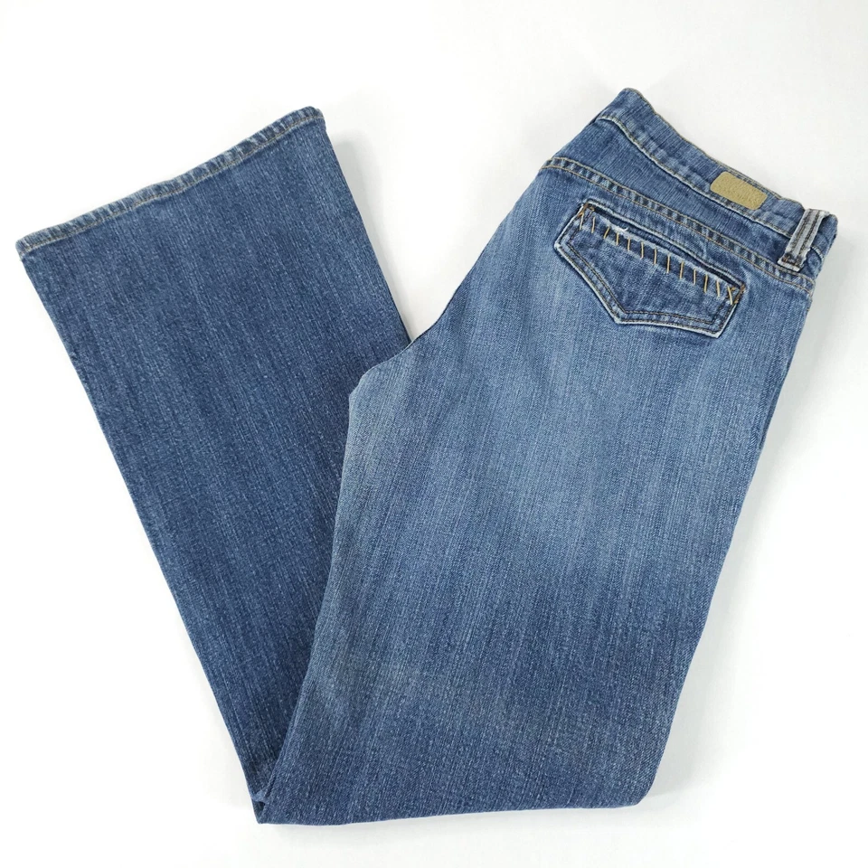 Vintage See Thru Soul Jean Pants Womens 30 Flared Wide Leg Y2K 90s Skater Raver - Image 2 of 4