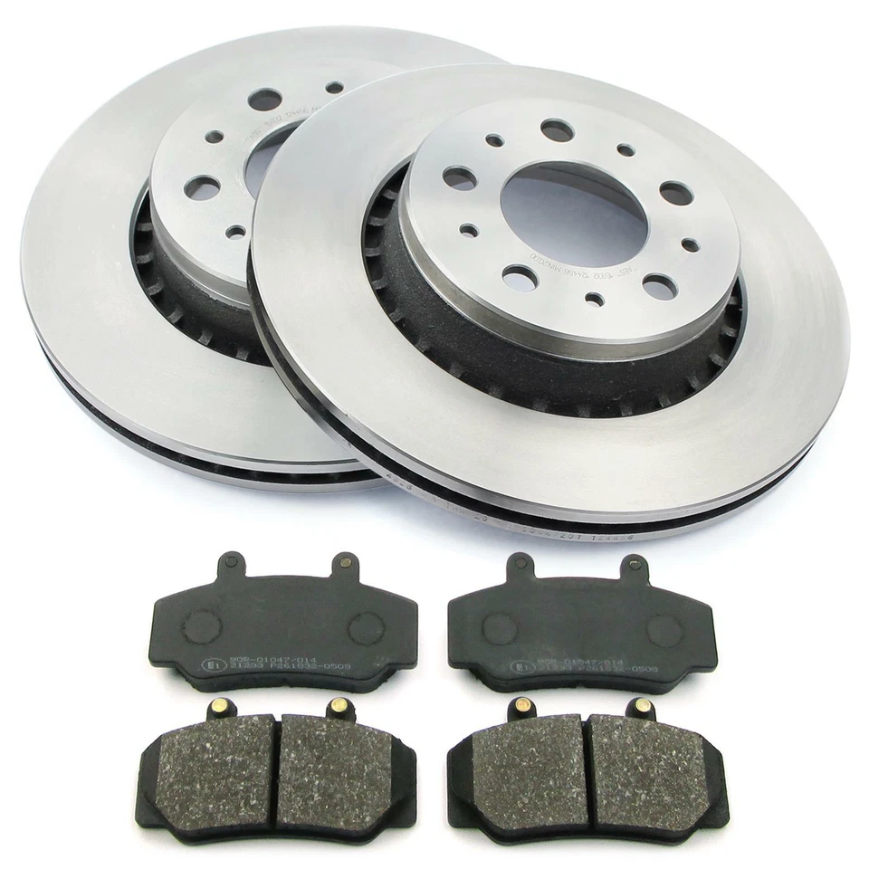 Frenos delanteros discos de freno 287mm ventilados pastillas de freno para Volvo 740 760 940 - Imagen 2 de 2