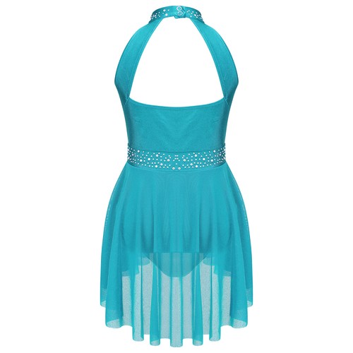 Kids Girls Lyrical Dance Dress Modren Contemporary Costume Ballerina AU - Picture 36 of 54