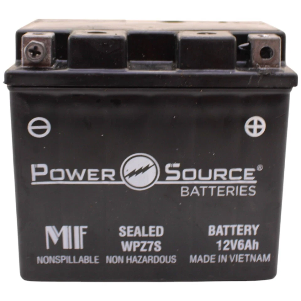 Yamaha YZF R1 R1S R1M 2015-2019 AGM fuente de alimentación batería sellada WPZ7S 12V6AH Foto 3 de 4