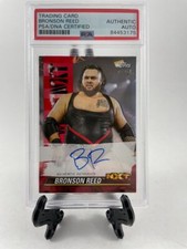 WWE 2021 Topps We Are NXT Bronson Reed Autograph #/25 Card Signed PSA DNA