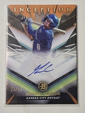 2023 Bowman Inception - Autographs Orange Foil #BPA-GC Gavin Cross /25 (AU, RC)