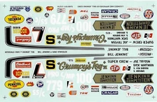 Slixx 1811 Grumpys Toy 69 Camaro 1/12 Bill Jenkins waterslide decal