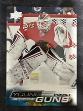 2022-23 Upper Deck Young Guns 702 Dylan Wells Chicago Blackhawks