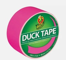12 Rolls Duck Brand Duct Tape 1.88 in. W x 15 yd. L Pink