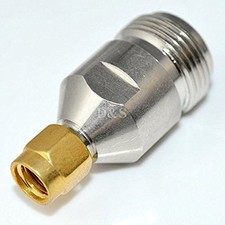 N Type Female Jack to RP-SMA Male Plug Straight RF Coaxial Adapter Connector NE
