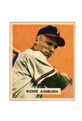 Richie Ashburn Baseball Trading Cards