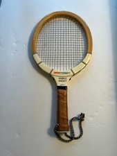 Sportcraft Vintage Paddle Racket Laminated Construction Leather Wrap Handle VG 