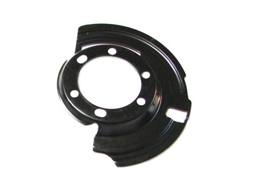 Flasque de frein avant gauche noir Jeep Wrangler YJ anti-boue