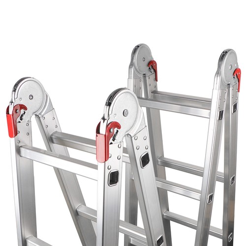 12 IN 1 Multi-Purpose Aluminium Combination Folding Ladder Foldable 4.7M Step - Picture 11 of 19