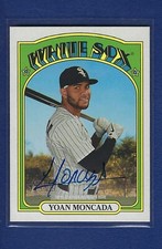 2021 Topps Heritage Blue Autograph *** YOAN MONCADA  #ROA-YM  Auto    MINT