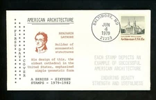 US FDC #1779//1782 /// 1780 LGS 1979 Baltimore MD 21233 Architecture Unofficial