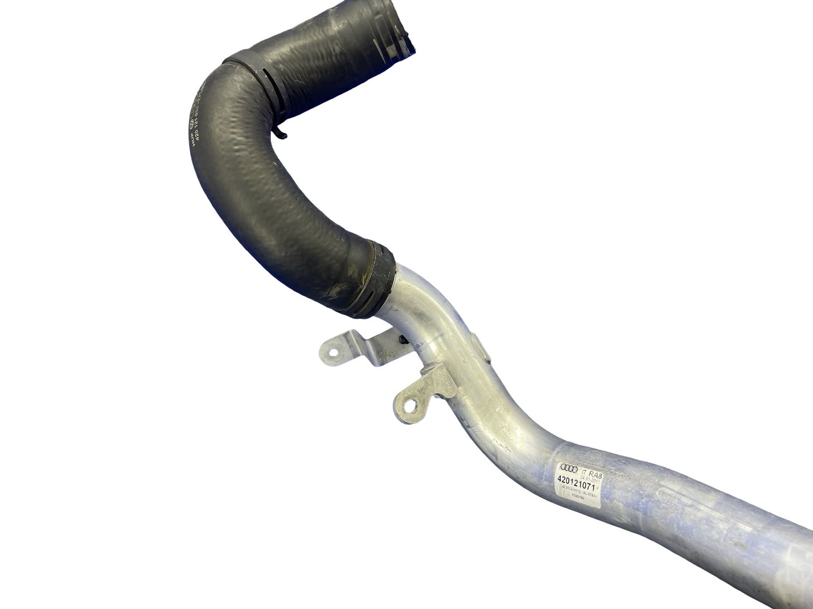 2008-2015 AUDI R8 TYPE 42 AWD 4.2L RIGHT SIDE COOLANT HOSE PIPE TUBE 420121071