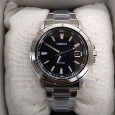 Seiko V147-OARO Solar Watch Unused Boxed Men's 38mm Quartz New